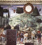 GOZZOLI, Benozzo, Procession of the Middle King